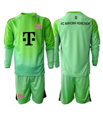 Bayern Munich Målvakt Hemmakläder Barn 2025-26 Långärmad (+ Korta byxor)